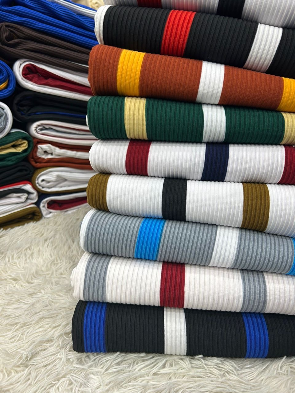 Tissu velours nouveautés - Vue détaillée 2