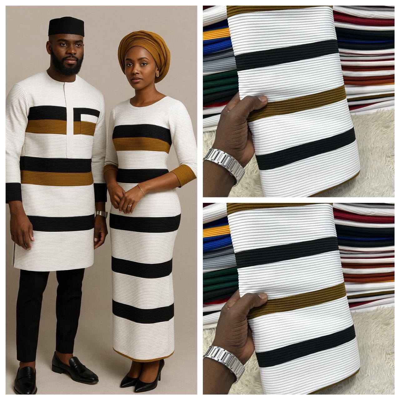 Tissu velours nouveautés - Vue détaillée 4