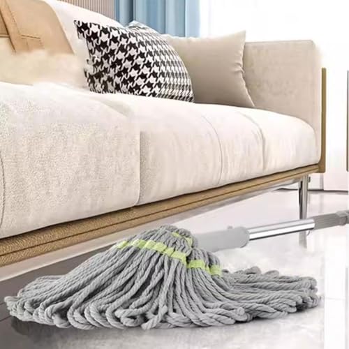 Balai Magique 2 en 1, serpillère à essorage automatique, serpillères torsadées pour le nettoyage du sol, nettoyage des murs ronds, 360 degrés, - Vue détaillée 2