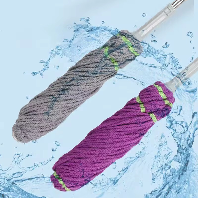 Balai Magique 2 en 1, serpillère à essorage automatique, serpillères torsadées pour le nettoyage du sol, nettoyage des murs ronds, 360 degrés, - Vue détaillée 3