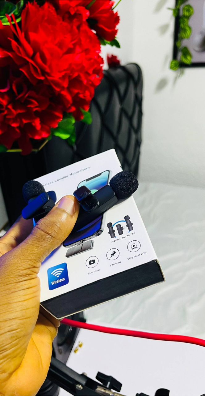 📦 Micro Sans Fil K9 (Double Micro) 🎤✨ - Vue détaillée 1