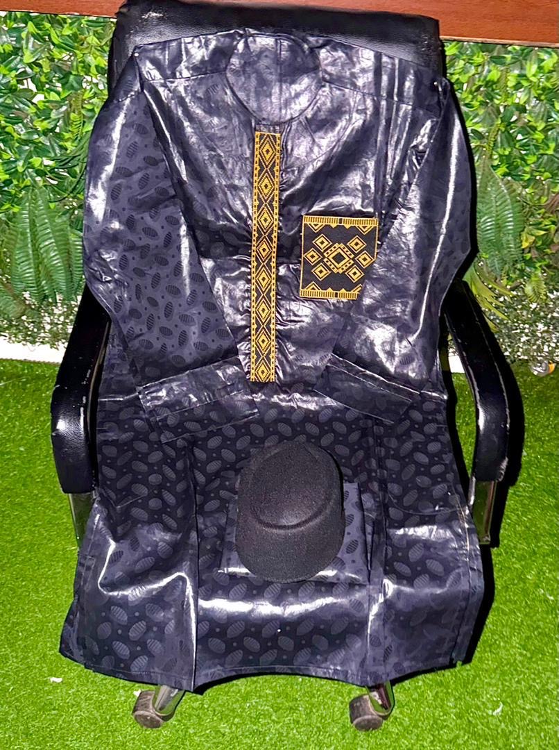 Bazin 2 pièces prêt à porter - Vue détaillée 4