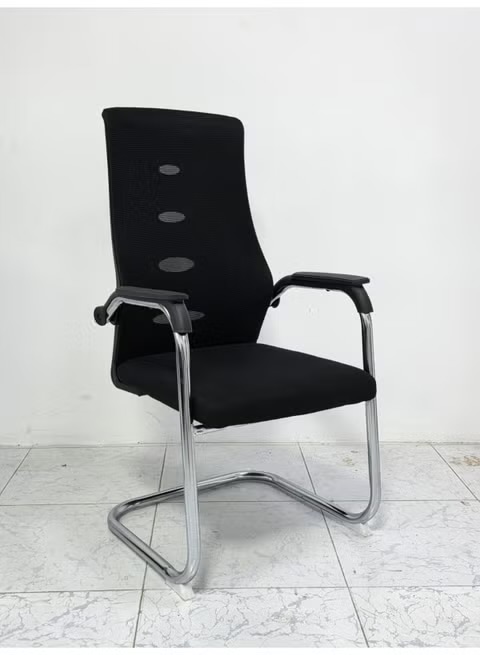 Fauteuil Fixe pour Salle de Conférence – Stabilité et Robustesse (Piètement Métal) - Vue détaillée 1