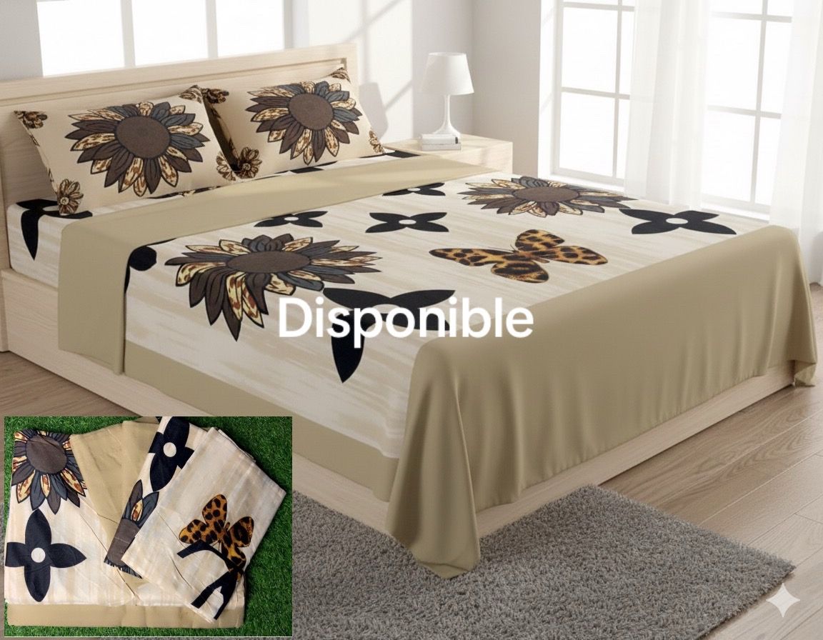 Drap 3 places - Vue détaillée 7