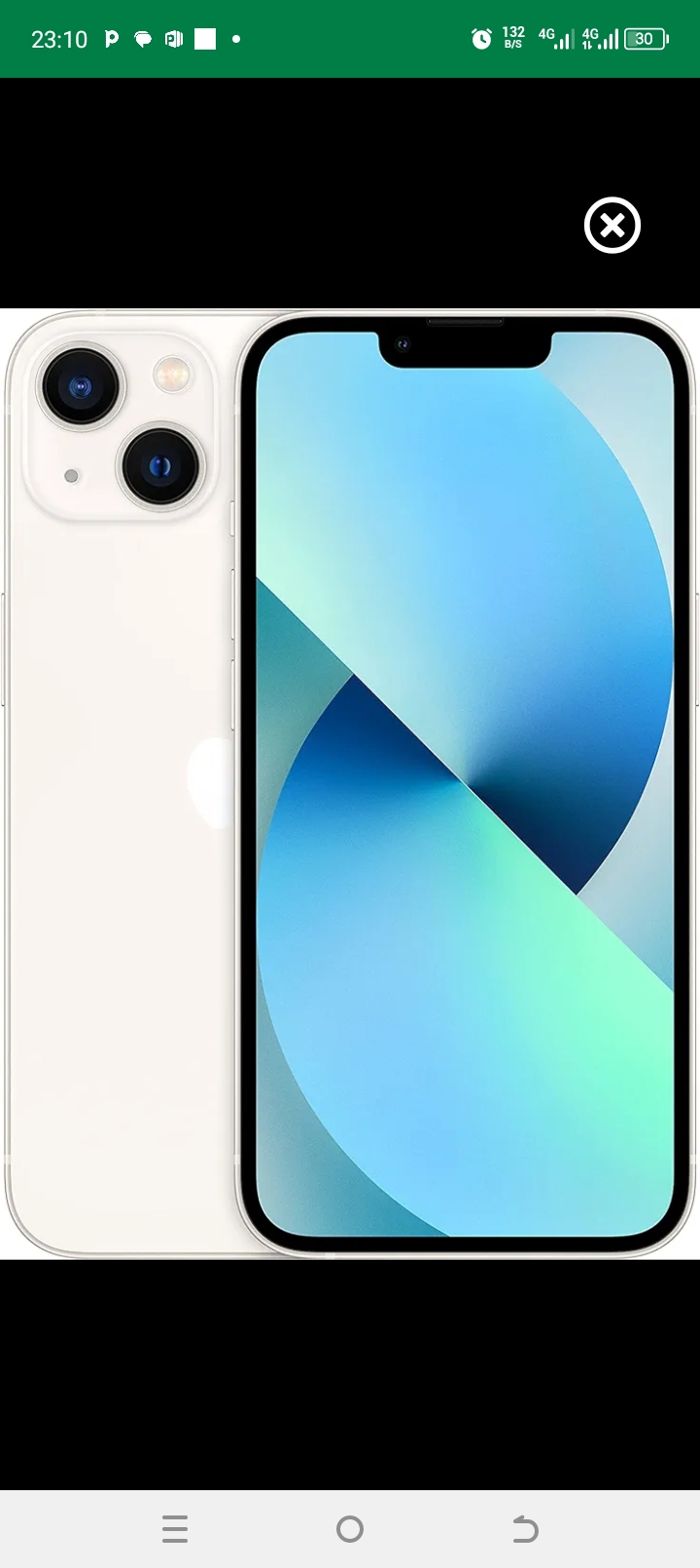 iPhone13 - Vue détaillée 1