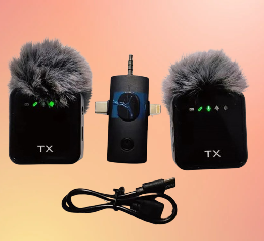 🎤 Microphone Sans Fil Double – Qualité Professionnelle - Vue détaillée 1