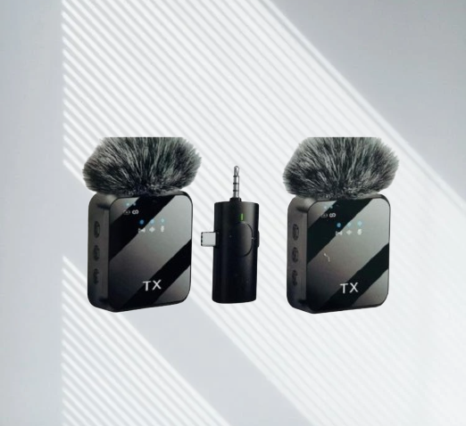 🎤 Microphone Sans Fil Double – Qualité Professionnelle - Vue détaillée 2