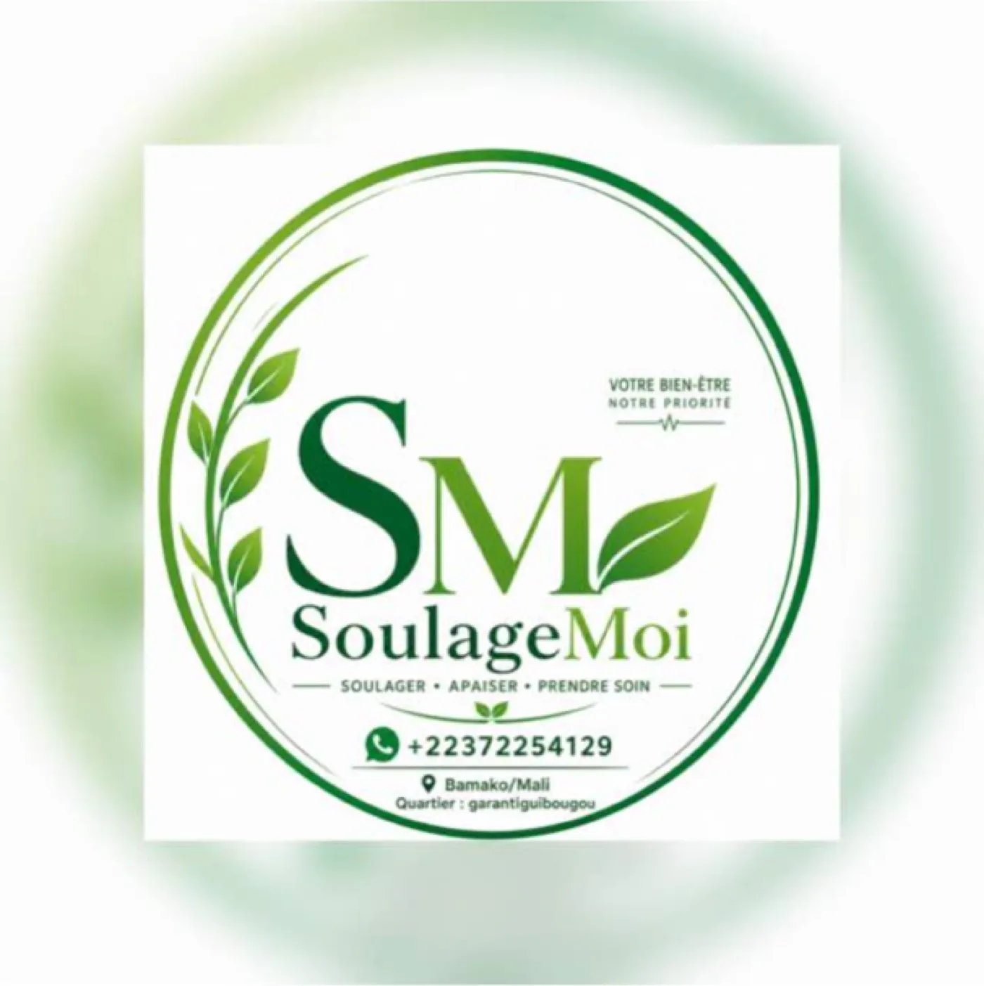 Logo officiel de la boutique SoulageMoi 