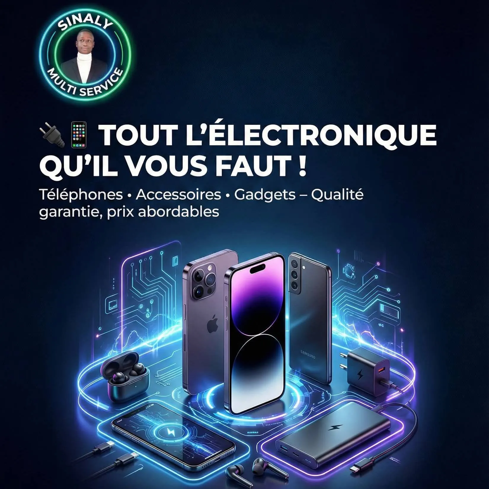 Logo de Sinaly multi services 