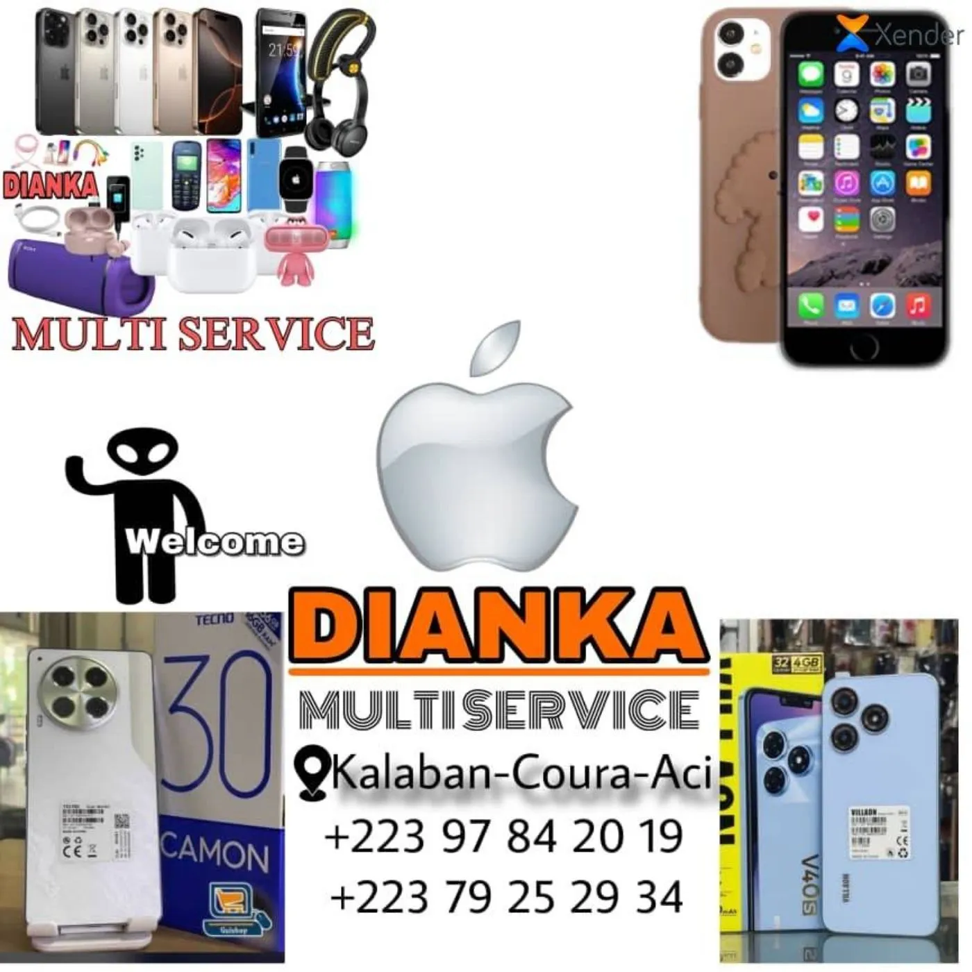 Logo officiel de la boutique Dianka multi services 